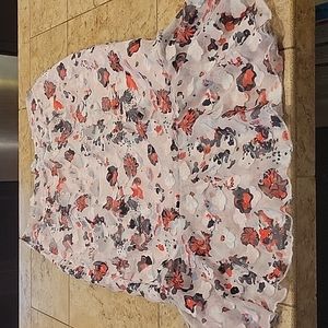 Floral mermaid skirt